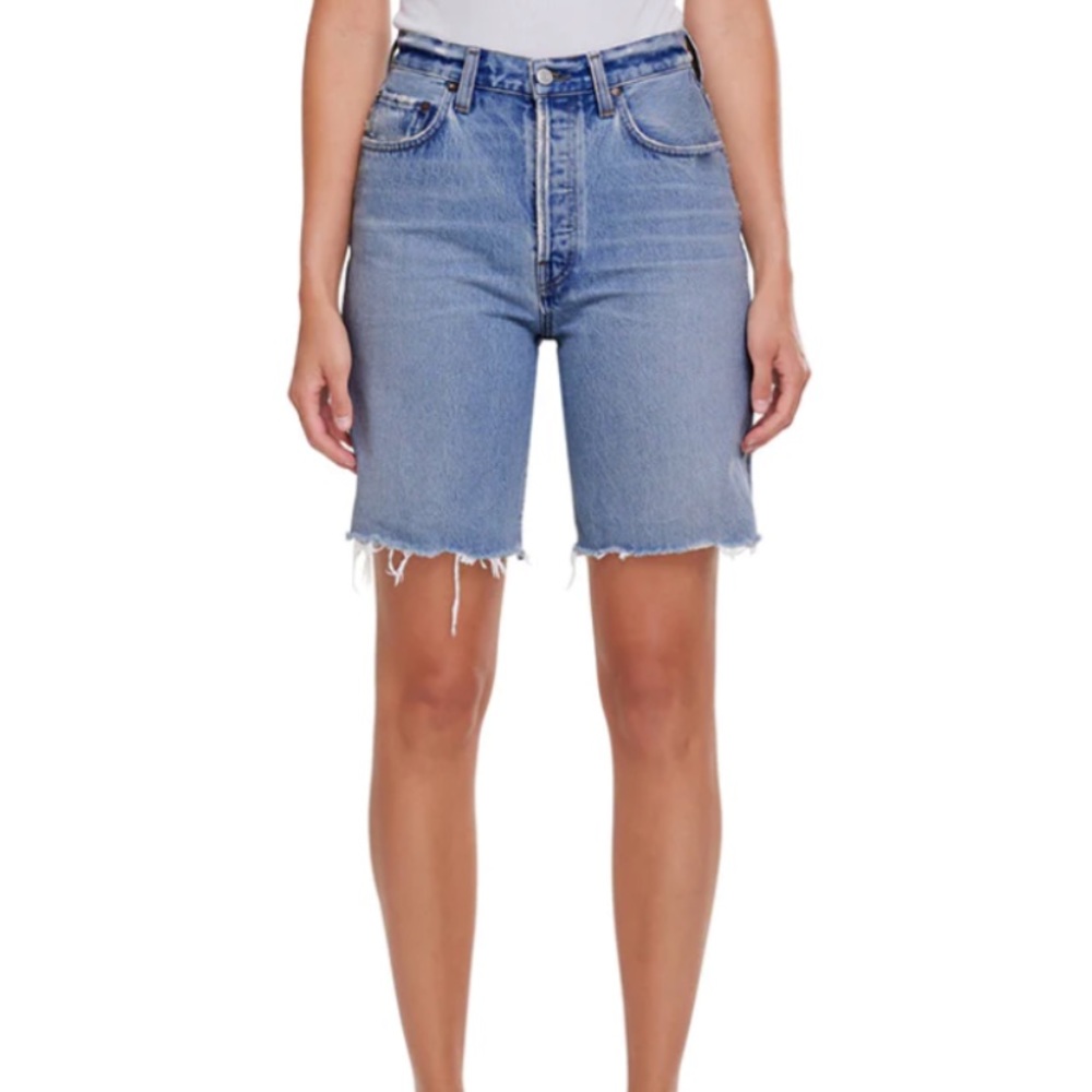 NWOT AGOLDE 90s Pinch Waist Shorts - Picture 1 of 1